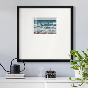 Ocean Breakers II Premium Framed Print Double Matboard