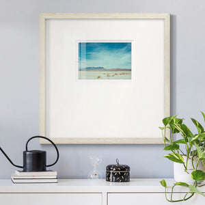 Salt Flat Walk II Premium Framed Print Double Matboard