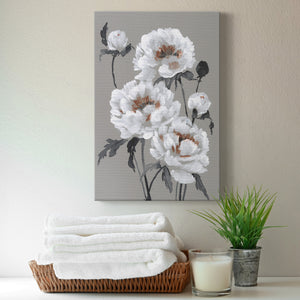 Peony Profusion I Premium Gallery Wrapped Canvas - Ready to Hang