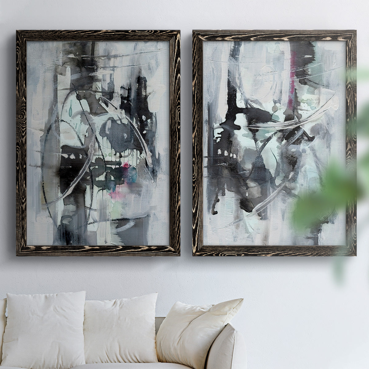 Indian Lore I - Premium Framed Canvas 2 Piece Set - Ready to Hang