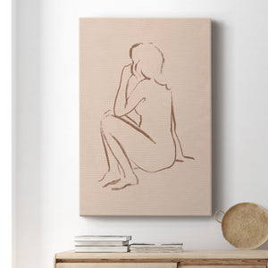 Sketched Pose II - Canvas Art Print
