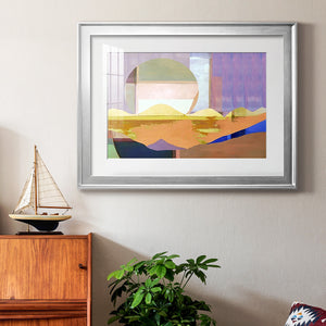 Pink Paint - Modern Framed Art Print