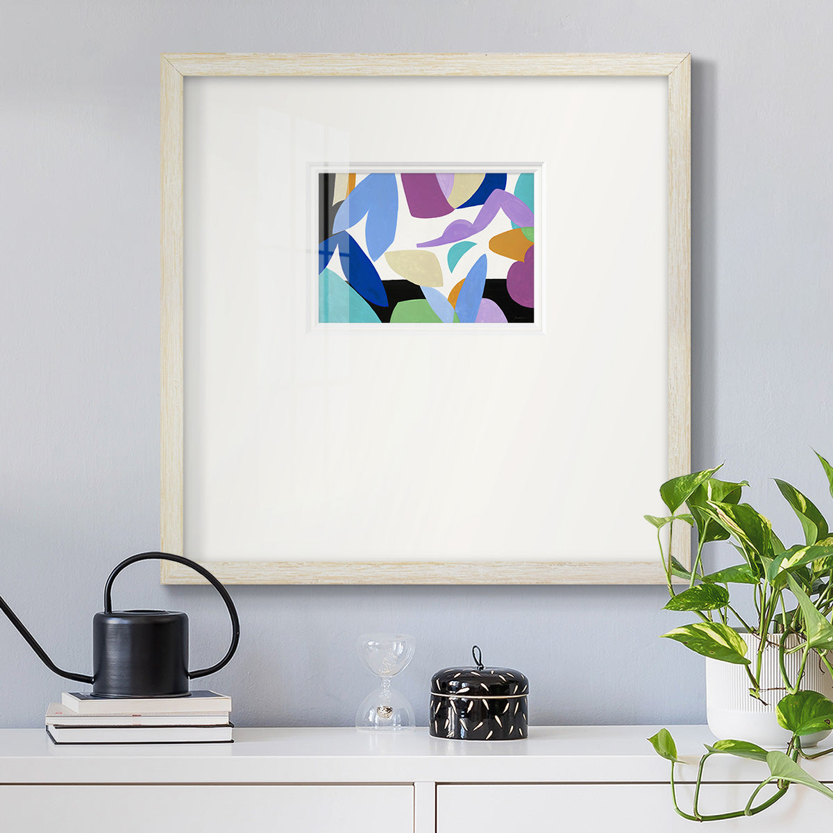 Ode to Matisse II Premium Framed Print Double Matboard