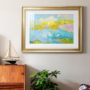 Learning to Fly - Modern Framed Art Print