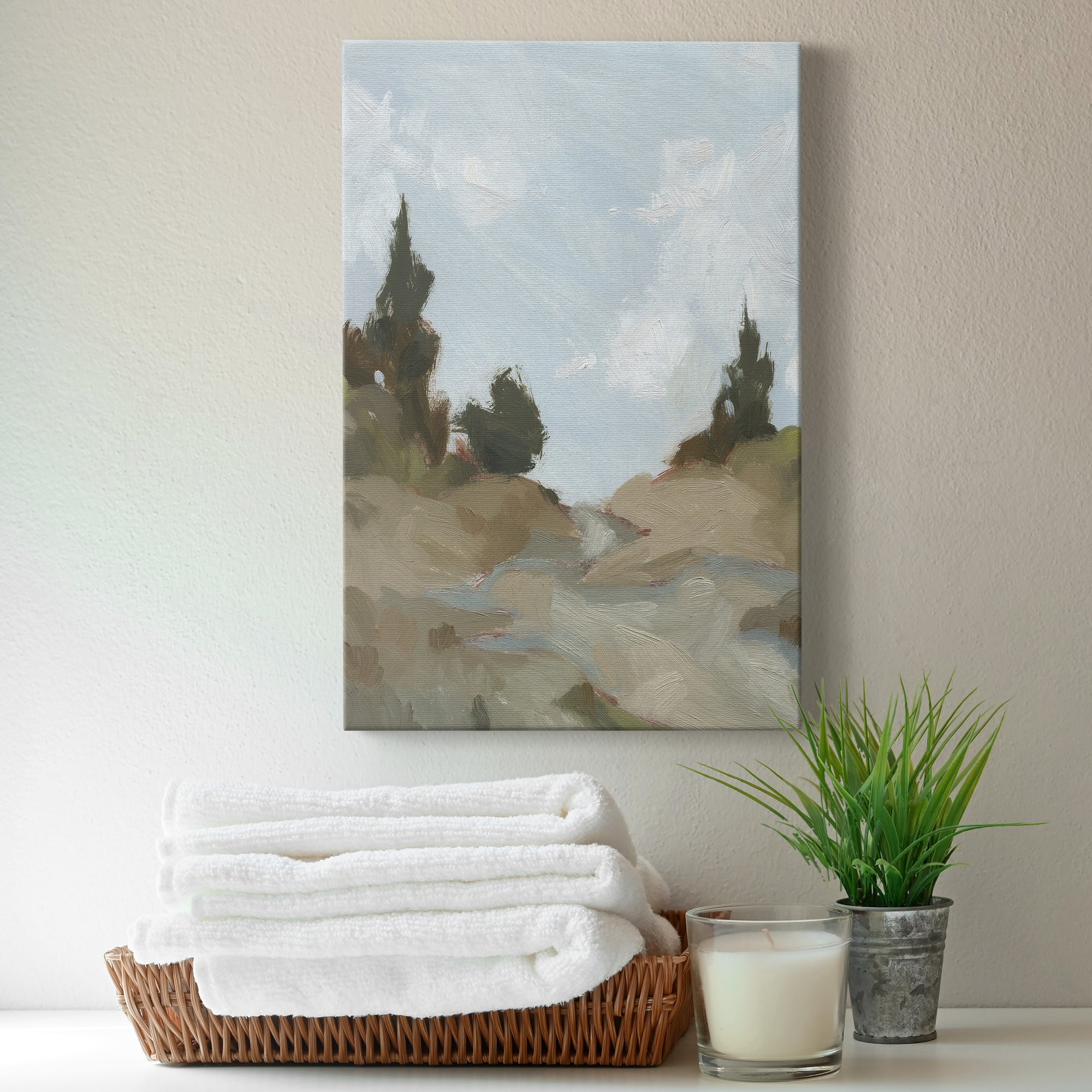 West Fork Hiking Trail I Premium Gallery Wrapped Canvas - Ready to Hang