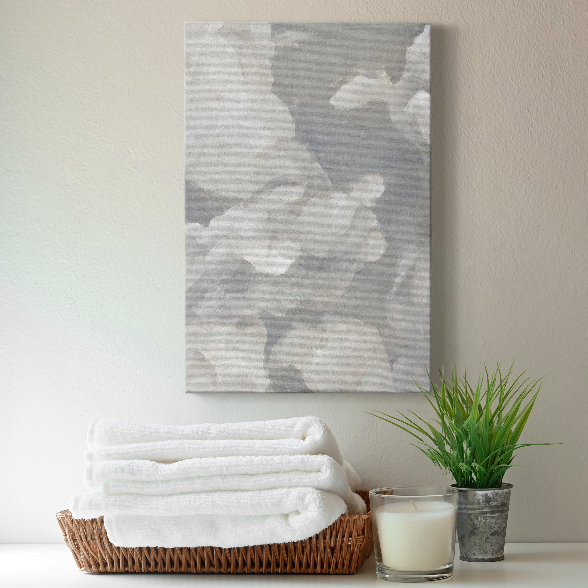 Scattered Sky I Premium Gallery Wrapped Canvas - Ready to Hang