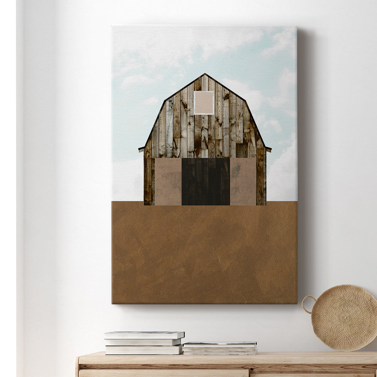 A Barn's Portrait II Premium Gallery Wrapped Canvas - Ready to Hang