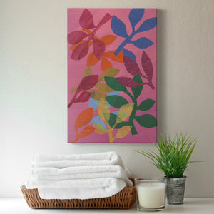 Vivid Stems III - Canvas Art Print