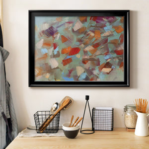 Confetti Party - Modern Framed Canvas Print