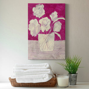 Fuchsia Arrangement I Premium Gallery Wrapped Canvas - Ready to Hang
