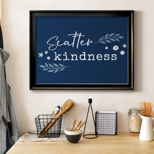Kindness - Modern Framed Canvas Print
