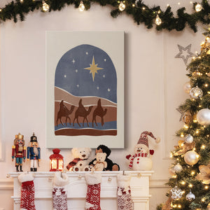 Boho Nativity II - Gallery Wrapped Canvas