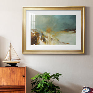 Terra Sol - Modern Framed Art Print