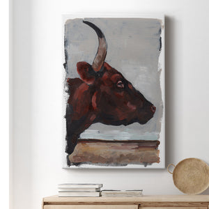 Cattle View II - Canvas Art Print
