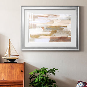 Gold Quartz II - Modern Framed Art Print