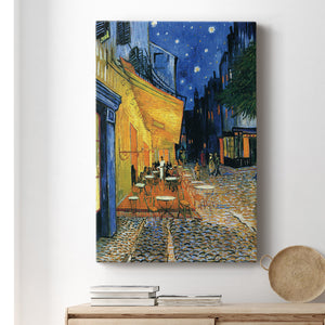 CafÃ© Terrace at Night - Canvas Art Print
