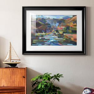 Pieces of Yakima Canyon Premium Framed Print - Ready to Hang