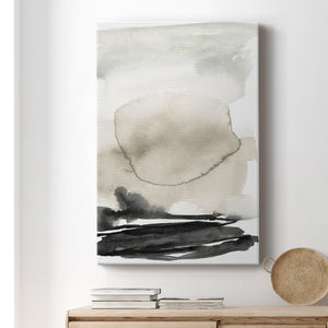Ebony Horizon Triptych II - Canvas Art Print