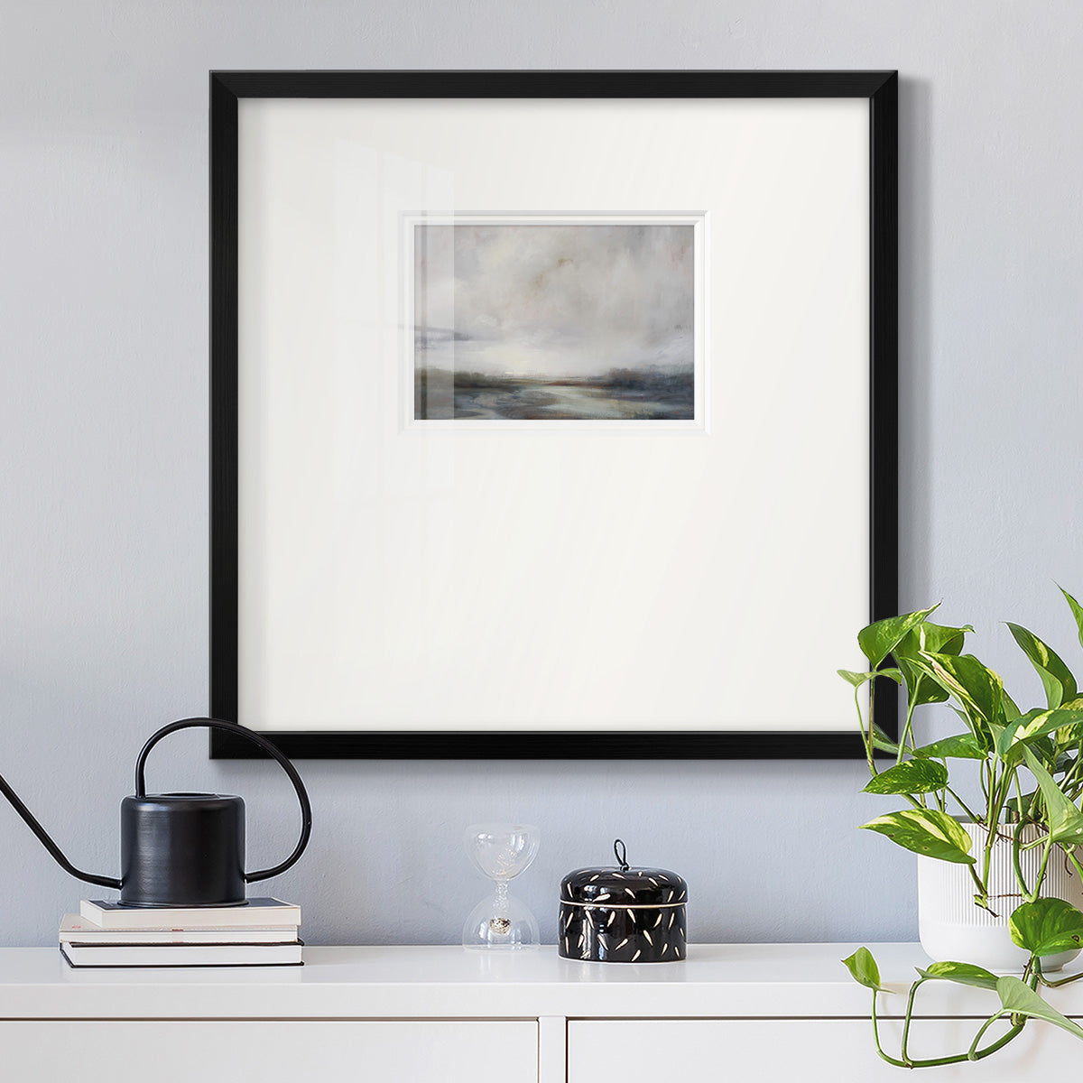 Light Effects VII V1 Premium Framed Print Double Matboard