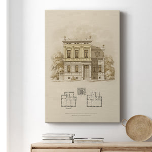 Estate and Plan III - Canvas Art Print