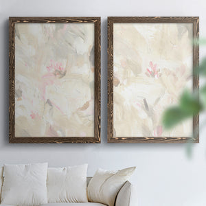 Soft Abstraction I - Premium Framed Canvas 2 Piece Set - Ready to Hang