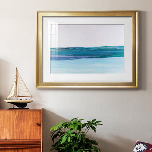 Easy Does It - Modern Framed Art Print