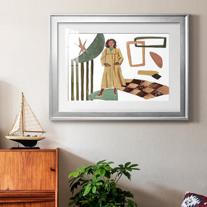 Vintage Vibes VI - Modern Framed Art Print