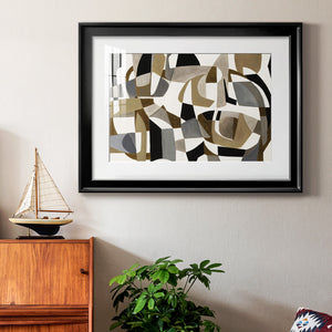 Circle Game - Modern Framed Art Print