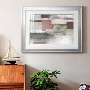 Bright Pastel - Modern Framed Art Print