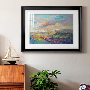 Land of Milk and Honey - Modern Framed Art Print