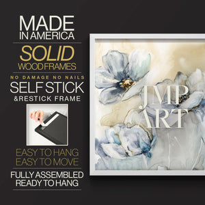 41787,artwork,flowers,floral,painting,modern,decor,home,interior,white,blue,delicate,blossoms,design,nature,still life,aesthetic,elegant,beauty,frame,neutral,soft tones,decor piece,wall art,creativity,inspiration,harmony,fresh,visual,texture,light,contemporary,arrangement,botanical,vivid,outdoors,tranquility,color palette,visual composition,Re-stickable,Plants & Flowers