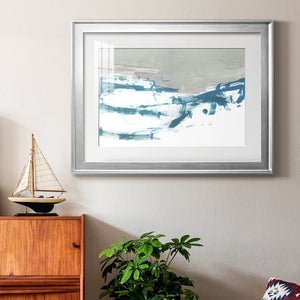 Meta Land III - Modern Framed Art Print