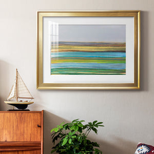 Parallel Striae I - Modern Framed Art Print