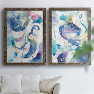 Fiesta I - Barnwood Framed Canvas Set