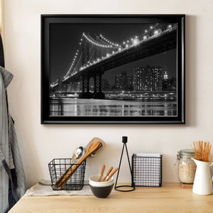 East River Lights Premium Classic Framed Canvas - Ready to Hang