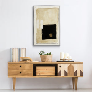 Inner Musing I - Framed Premium Gallery Wrapped Canvas L Frame - Ready to Hang