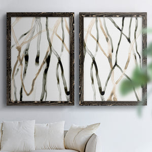 Runnel XI - Barnwood Framed Canvas Set