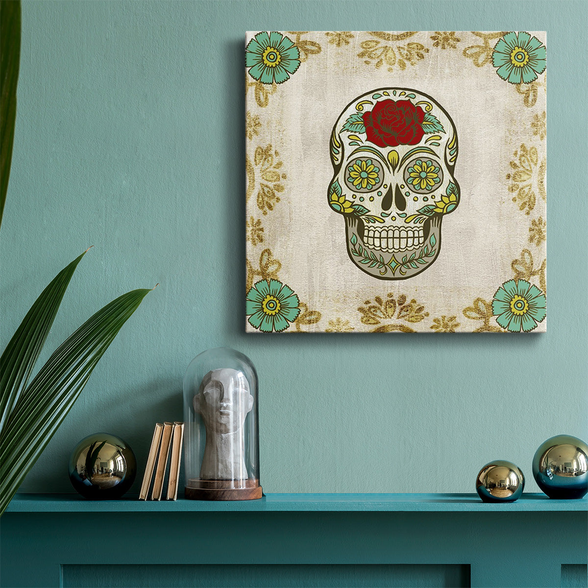 Day of the Dead III-Premium Gallery Wrapped Canvas - Ready to Hang