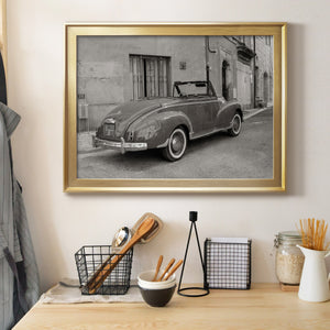 Classic Automobile - Modern Framed Canvas Print