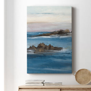 Merging the Ocean II Premium Gallery Wrapped Canvas - Ready to Hang