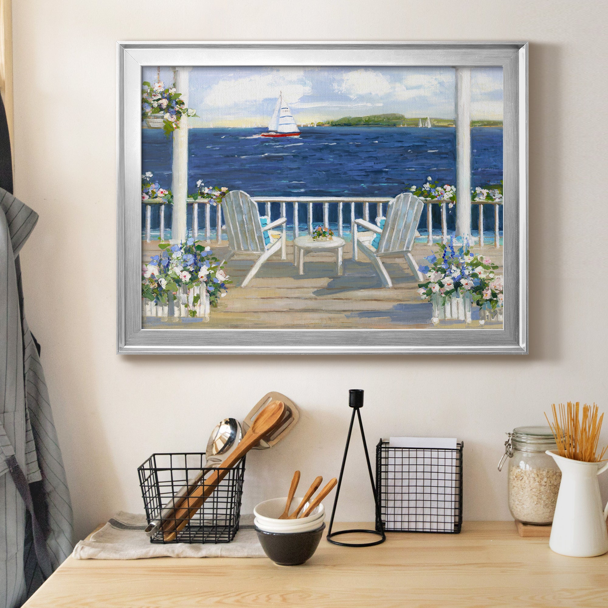 Summer Sail Premium Classic Framed Canvas - Ready to Hang