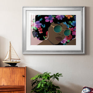 Butterfly Diva II - Modern Framed Art Print