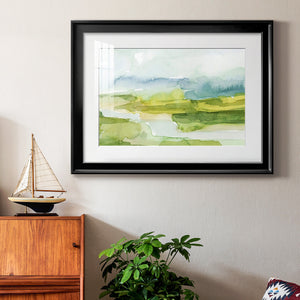 Watery Lowlands I Premium Framed Print - Ready to Hang