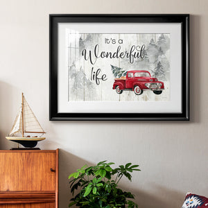 Indigo Kelp I - Modern Framed Art Print