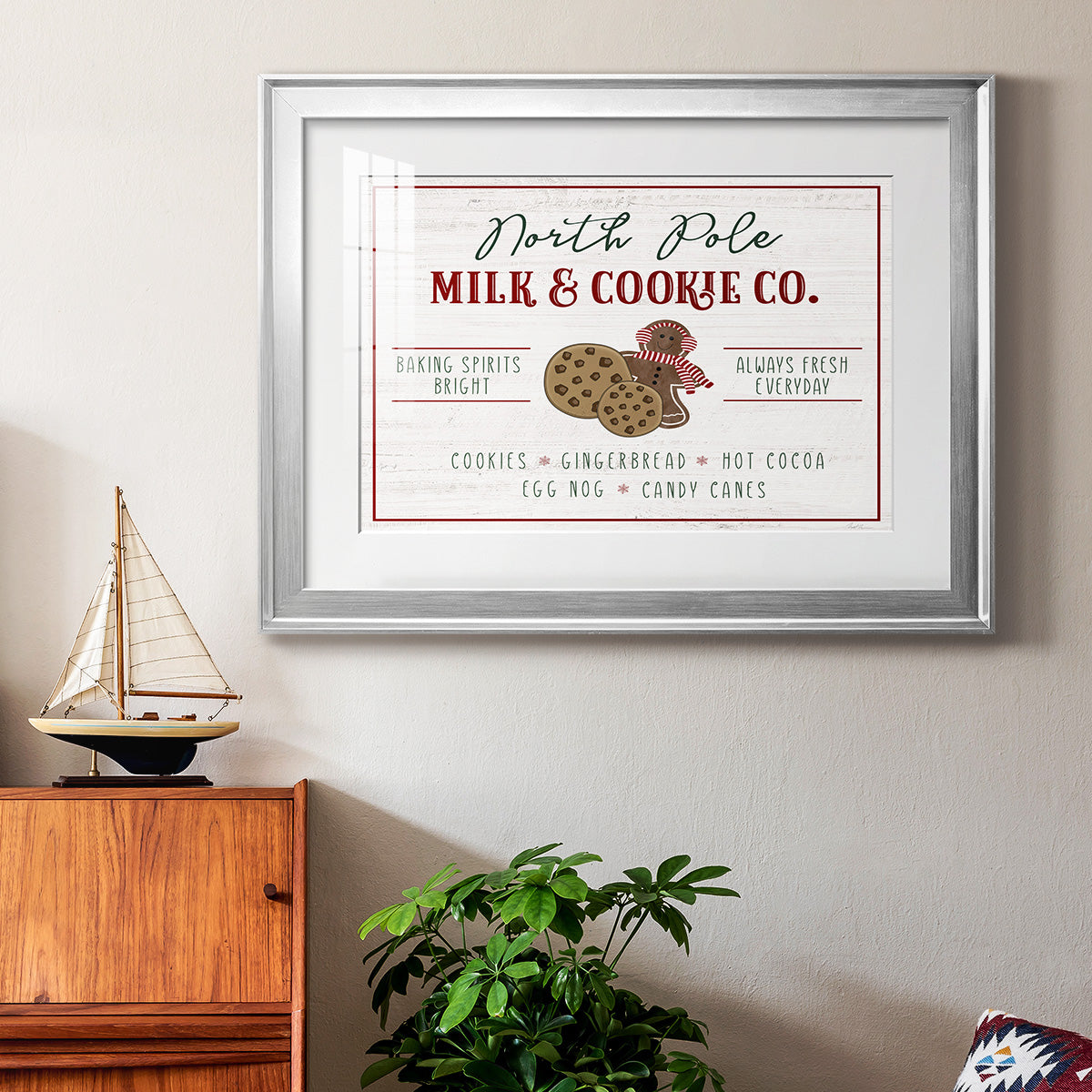 Milk and Cookie Co Premium Framed Print - Ready to Hang