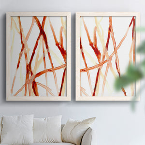 Runnel V - Barnwood Framed Canvas Set