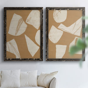 Piecemeal I - Premium Framed Canvas 2 Piece Set - Ready to Hang