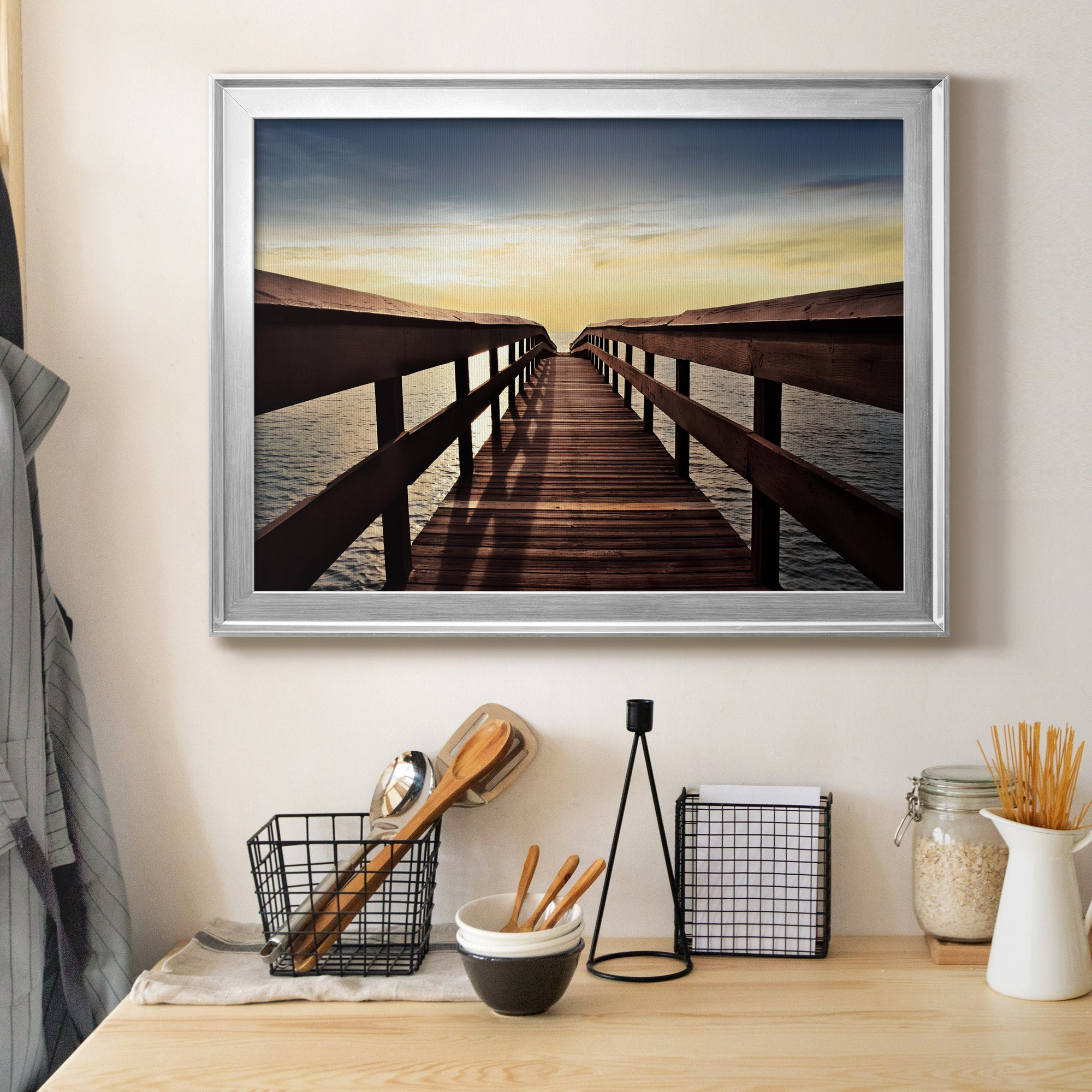 Naples Cove Premium Classic Framed Canvas - Ready to Hang