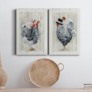 Sunday Best Hen Premium Gallery Wrapped Canvas - Ready to Hang