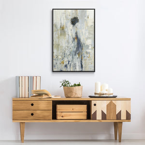 Fond Reflections - Framed Premium Gallery Wrapped Canvas L Frame - Ready to Hang